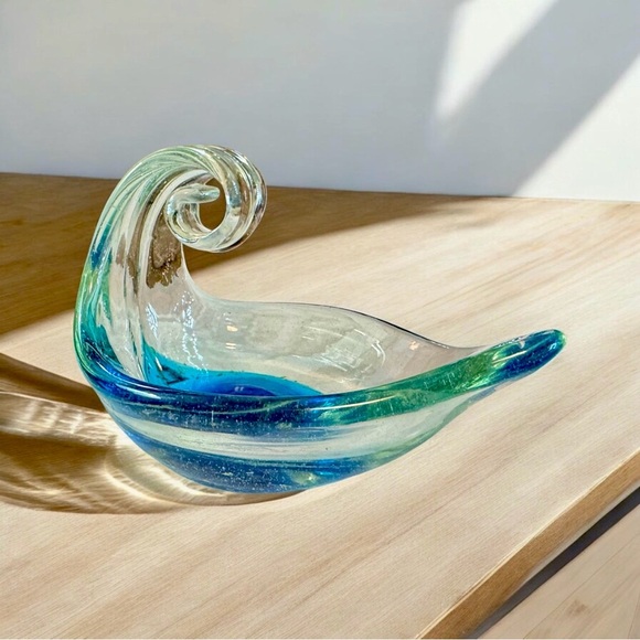 Maltese Aladdin's Lamp Sommerso Glass Bowl - Picture 6 of 11